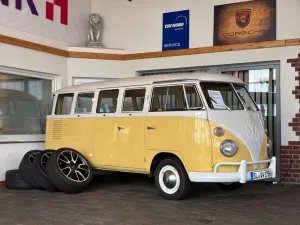Volkswagen T1 OLDTIMER H-ZULASSUNG LEDER 9-SITZE TÜV07-2027