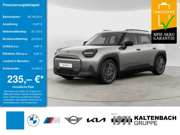 MINI Aceman E Essential Trim LED NAVI SHZ PDC KLIMA