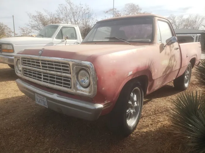 Dodge 1979 D100 Short Pick Up. California Truck