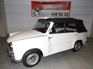 Trabant 601 Kübel Metalltüren, Leder, sehr selten