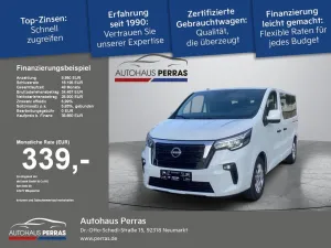 Nissan Primastar dCI 170 DCTTekna 8-Sitz 2-Schiebetüren