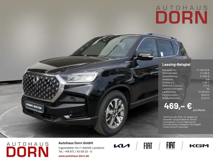 KGM Rexton Bliss 2.2D AT8 AWD, 7 Sitzer