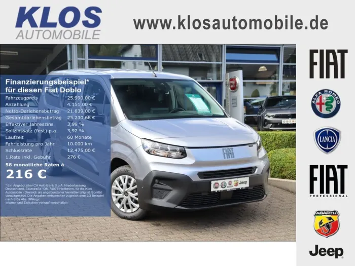 Fiat Doblo KOMBI N1 L2H1 1.5 BLUEHDI 130PS MT6 COMFOR