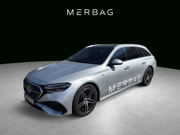Mercedes-Benz E 300 e T-Modell mit EQ Hybrid Technologie Pano