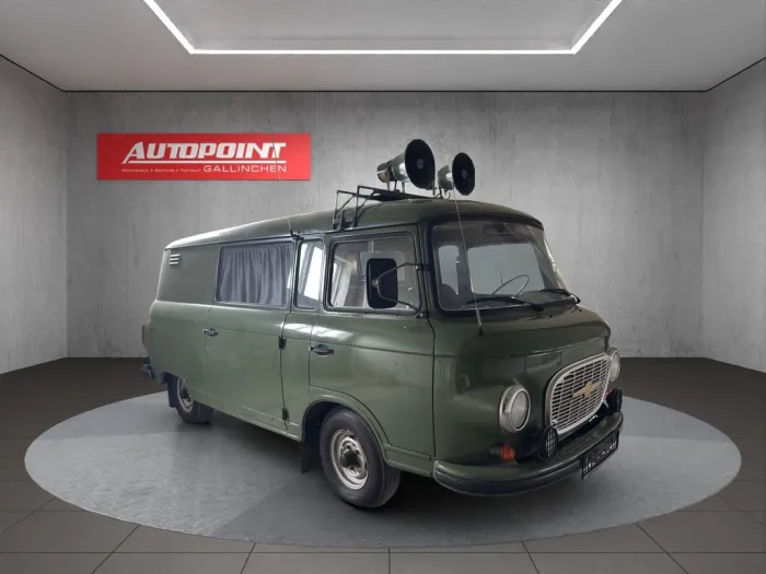 Barkas B1000 RFT Funk &Abhörtechnik im Originalzustand
