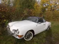 Volkswagen Karmann Ghia - weiße Weihnachten einmal anders!