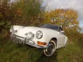 Volkswagen Karmann Ghia - weiße Weihnachten einmal anders!