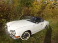 Volkswagen Karmann Ghia - weiße Weihnachten einmal anders!