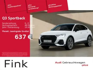 Audi Q3 Sportback S line 45 TFSI quattro Matrix LED A