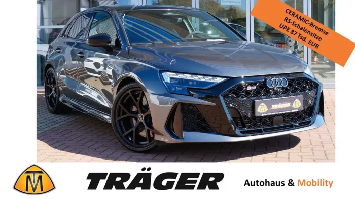 Audi RS3 Sportback *Ceramic*Schalensitze*Pano*Matrix*