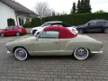 Volkswagen Karmann Ghia Cabrio vollständig restauriert