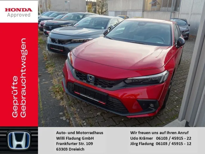 Honda Civic Lim. 5-trg. e:HEV Sport Automatik, AHK abn