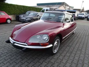 Citroën DS 20 Pallas ein Traum in rouge cornaline