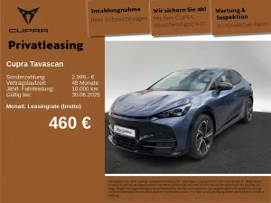 Cupra Tavascan VZ 4Drive 77kWh NAVI SHZ R-KAM WÄPU