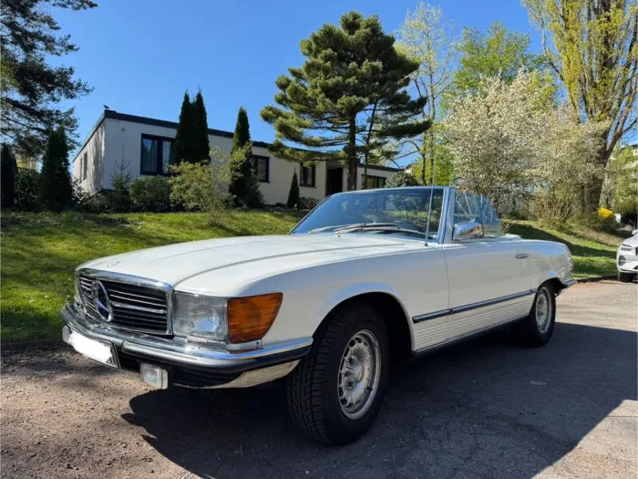 Mercedes-Benz 350 SL R107 deutsches Fzg Not-Sitzbank