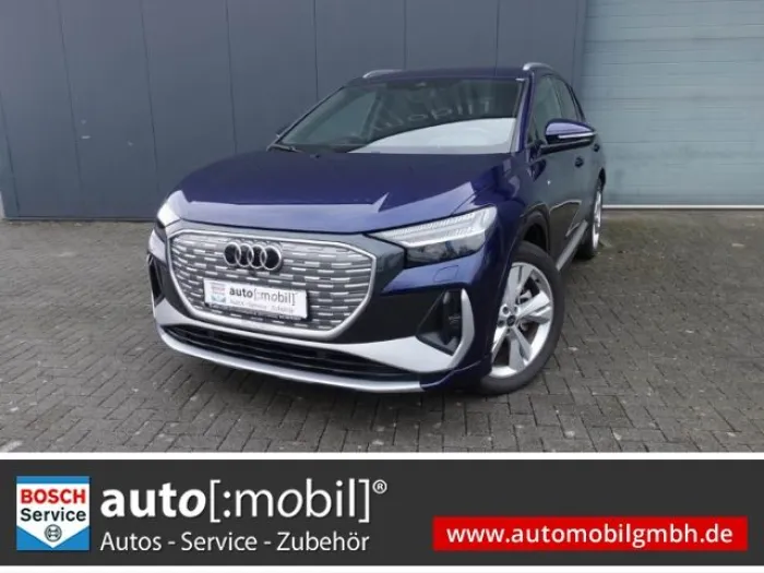 Audi Q4 e-tron 45 S-LINE+WÄRMEPUMPE+RÜCKFAHRKAMERA+AC