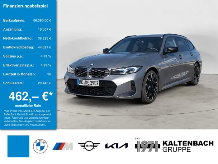 BMW M340d Touring xDrive PANO AHK LED HUD NAVI H/K
