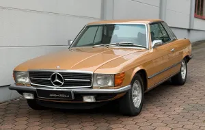 Mercedes-Benz 450 SLC V8°1.HD°BYZANZGOLD°LEDER°ESSD°SAMMLER