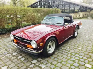 Triumph TR6 Weber Doppelvergaser Edelstahl-Sportauspuff