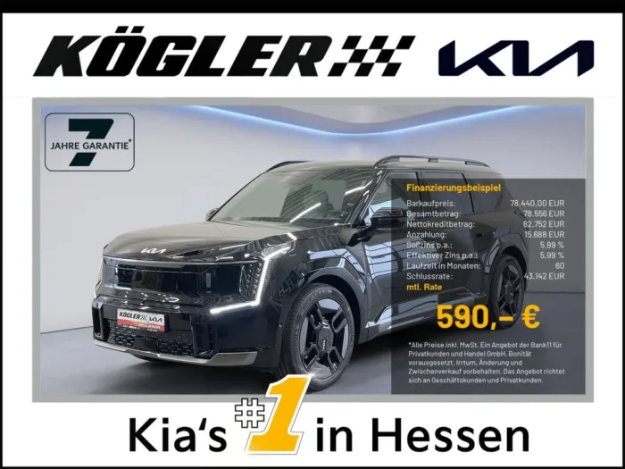 Kia EV9 AWD GTL SWIVEL GD