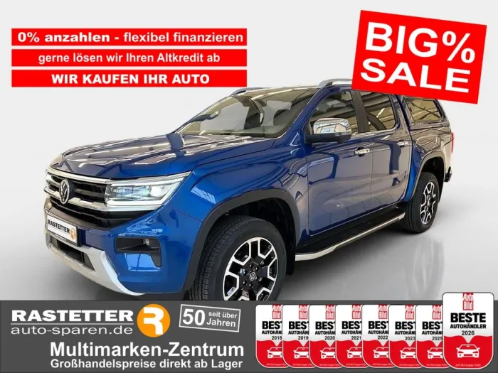 Volkswagen Amarok TDI Style 5Jahre+Hardtop+Leder+Harman+Sta