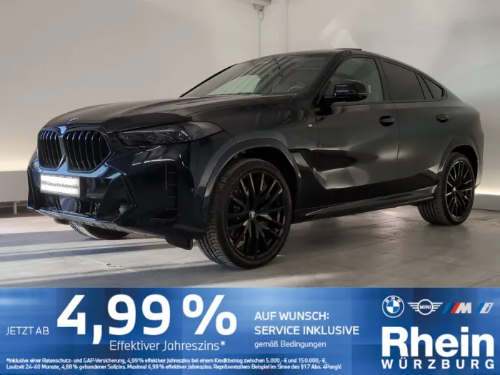 BMW X6 xDrive40d M Sport Navi/LED/AHK/Pano/KomfZg/DA