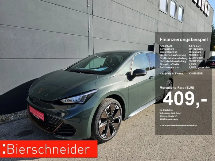 Cupra Born VZ 84 kWh LED NAVI SENNHEISER WÄRMEPUMPE 20