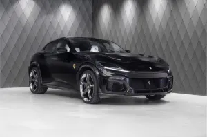 Ferrari Purosangue BLACK/WHITE FULL CARBON PANORAMIC