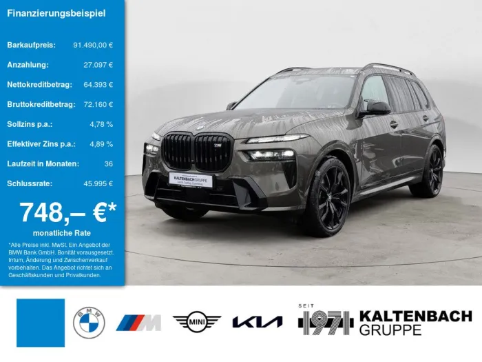 BMW X7 M60i FACEL. PANO HUD 360° LED SITZBELÜFTUNG