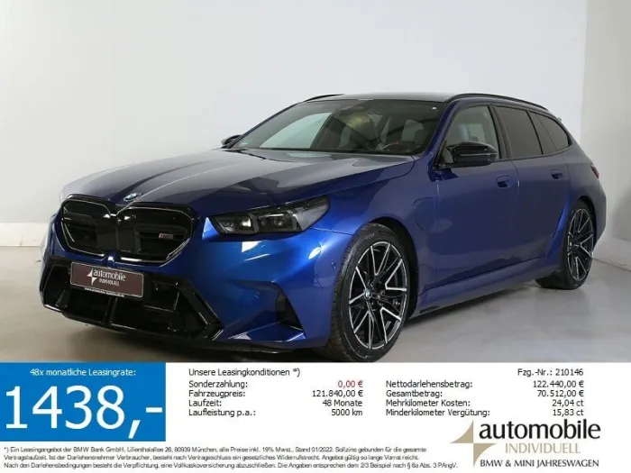 BMW M5 Touring NP 160300.-Keramik ACC B&W Carbon