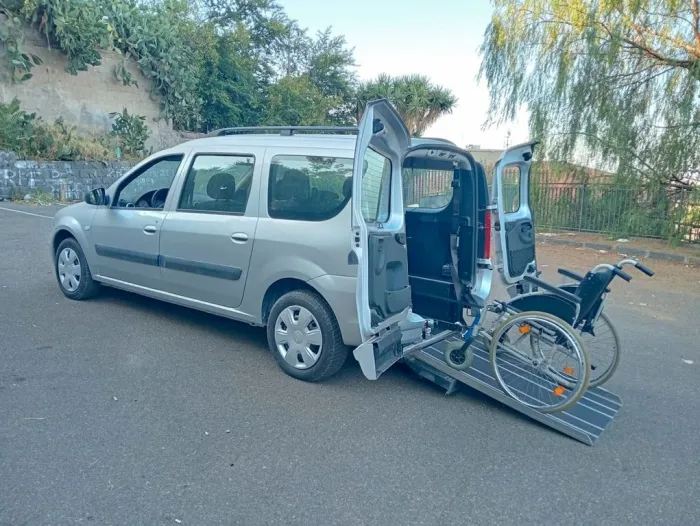 Dacia Logan pianale ribassato trasporto disabili