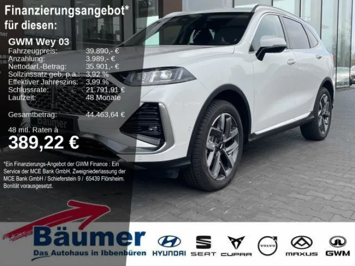 GWM WEY 03 Luxury Plug-in-Hybrid 4WD