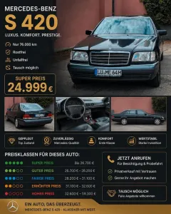 Mercedes-Benz S 420 