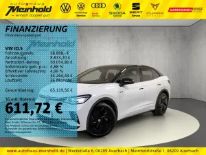 Volkswagen ID.5 GTX, Dach, Harman, AHK, DCC, Navi, Alu 21
