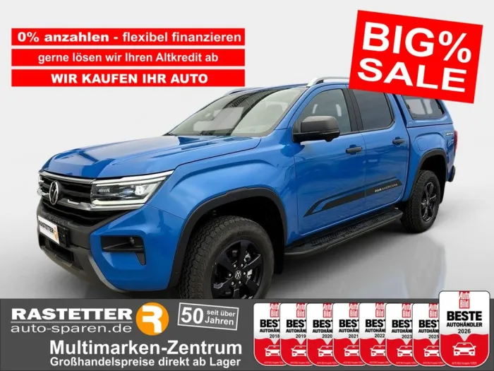 Volkswagen Amarok 3.0 TDI PanAmericana 5Jahre+Hardtop+Stand