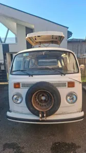 Volkswagen T2B 1974 Camper Westfalia with Syro Hubdach