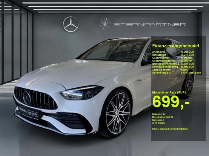 Mercedes-Benz AMG C 43 4M T Night+Pano+Distro+Memory+AHK+360°