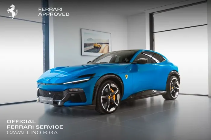 Ferrari Purosangue V12 DCT - Blu Corsa, Visual Carbon