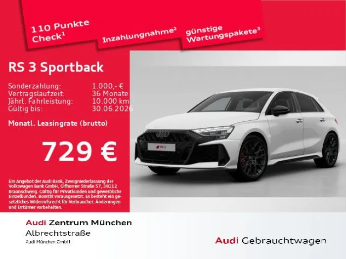 Audi RS 3 Sportback S tronic RS-AGA/ACC/Virtual/Navi+
