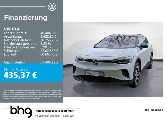 Volkswagen ID.4 Pro   h 1-Gang-A utomatik