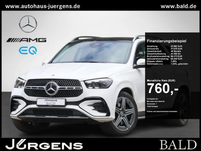 Mercedes-Benz GLE 400 e 4M AMG-Sport+Burm+Pano+MLB+Memo+AHK