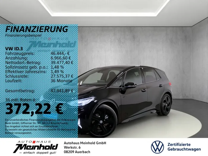 Volkswagen ID.3 GTX Performance, 5 J Garantie, Area View