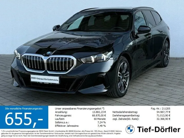 BMW 550e xDrive Tour. M Sport Navi.LED.DriveAss.Park