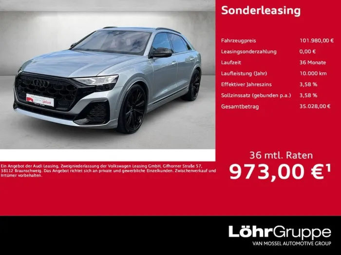 Audi SQ8 SUV TFSI quattro tiptronic *HUD*AHK*B&O*