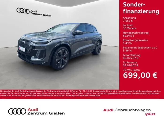 Audi SQ6 e-tron quattro Black Pano B&O 360°Kamera