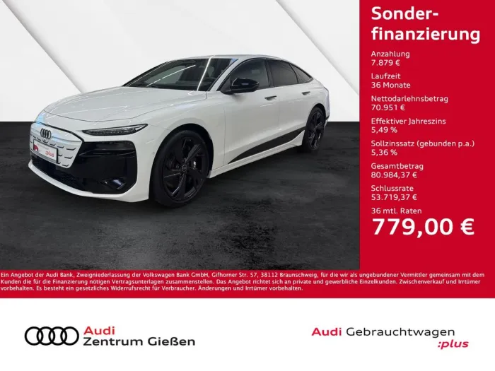 Audi S6 e-tron Sportback quattro Black B&O Tech pro