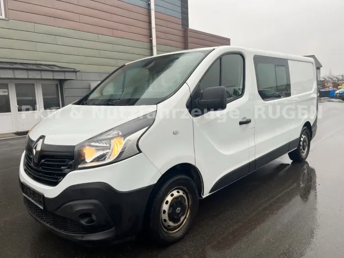 Renault Trafic Lang, 6 Sitze LKW-Zulassung Klima 1Hand