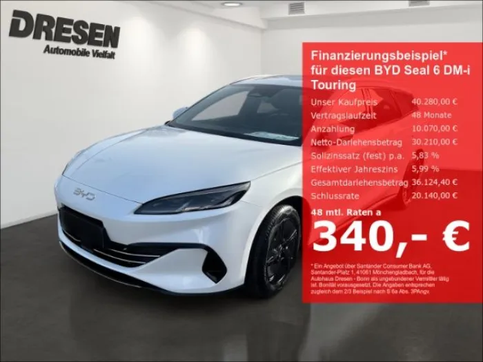 BYD Seal 6 DM-i Touring PHEV Boost 1.5 Kamera/LED/V2