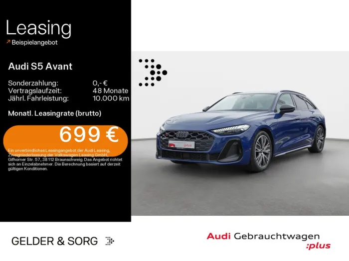 Audi S5 Avant TFSI quattro Massage*HuD*Pano*schwarz*