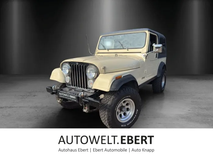 Jeep CJ7 V8 LT1 H-Zulassung alles eingetragen